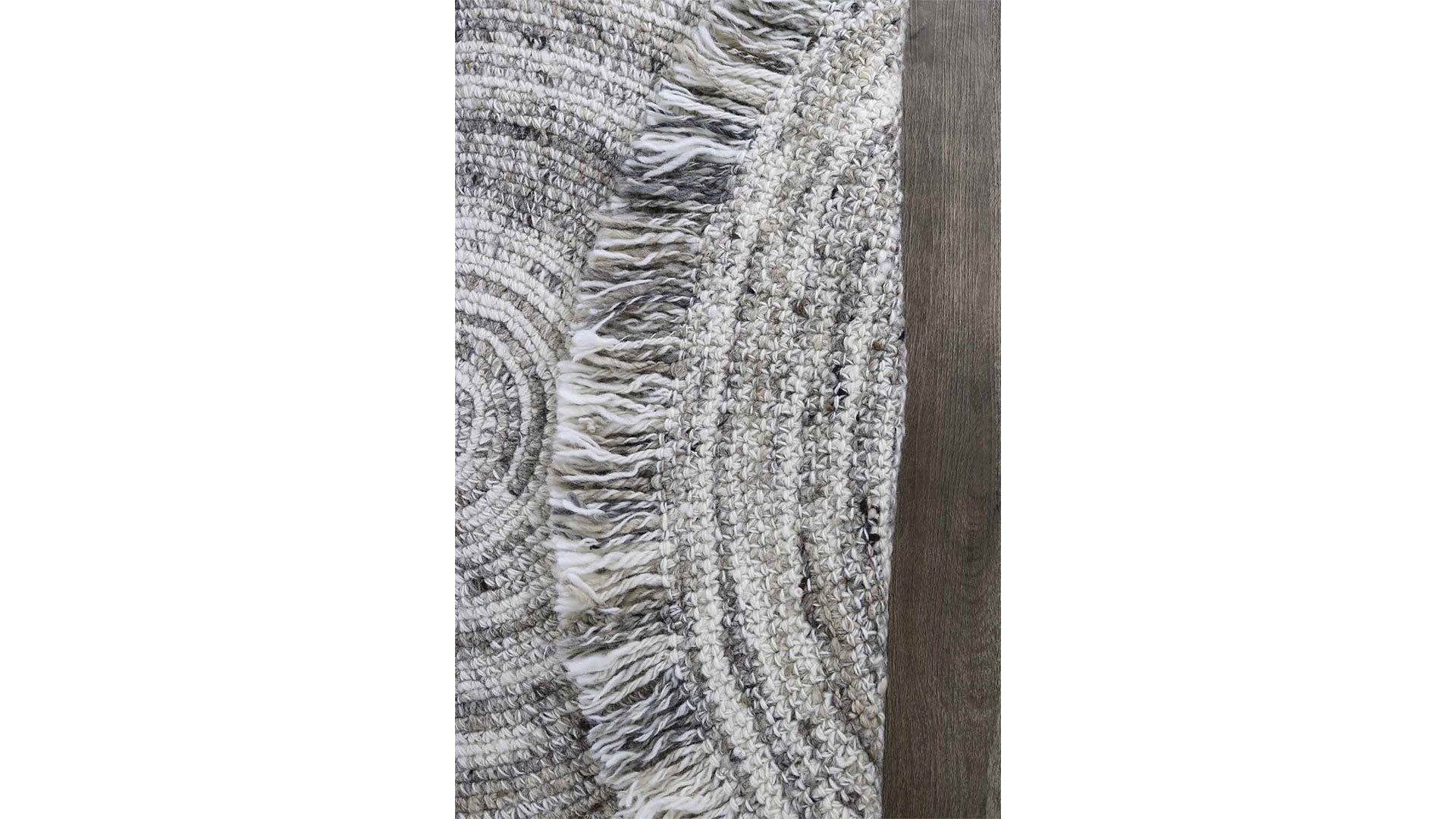 Slite rund matta natur 100cm