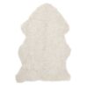 Curly fårskinn beige moonlight