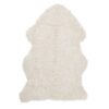 Curly fårskinn beige moonlight