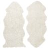 Curly fårskinn beige moonlight 1,5 Set