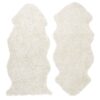 Curly fårskinn beige moonlight 1,5 Set