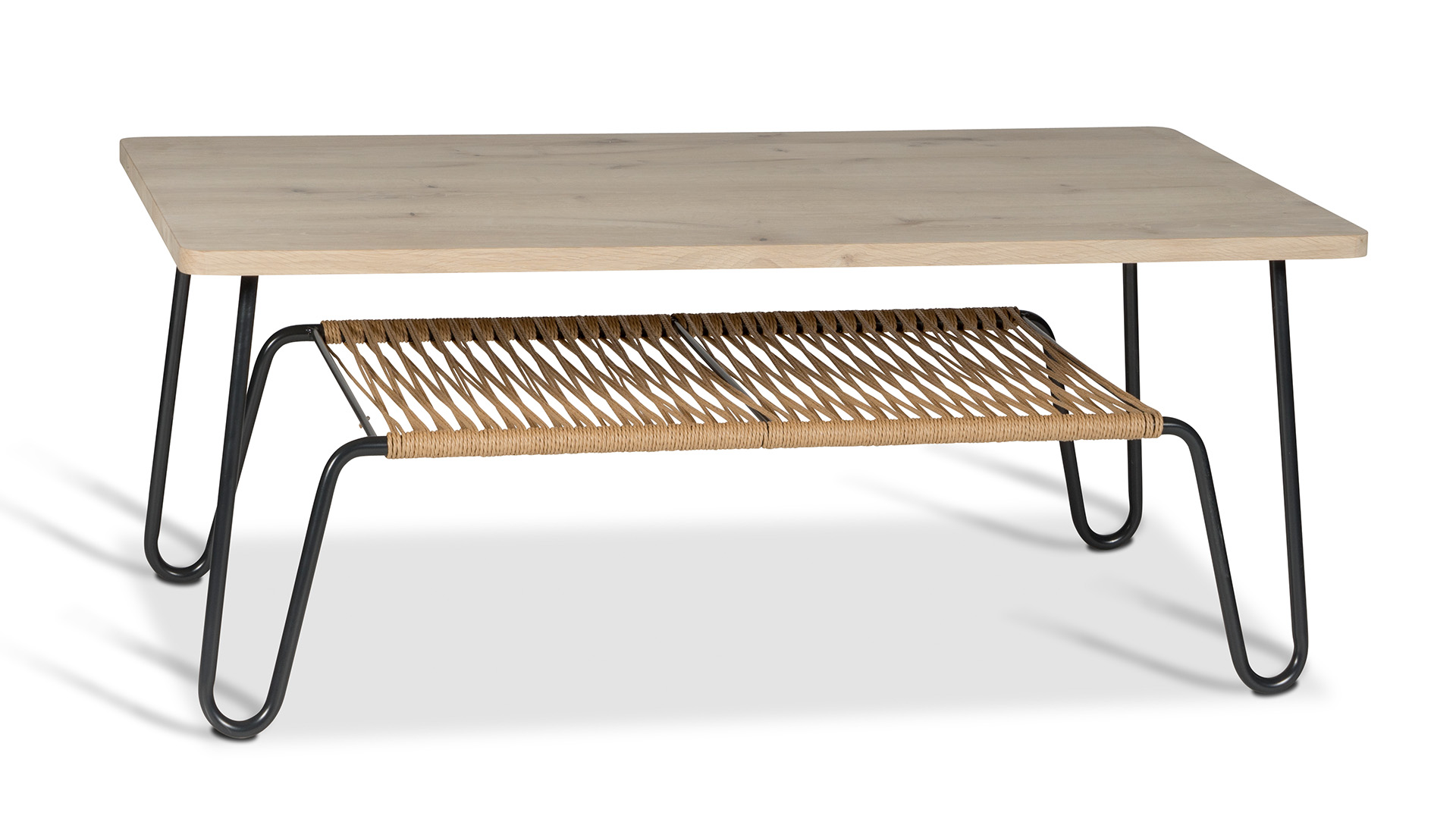 Marcel soffbord såpad rustik ek 140x70cm