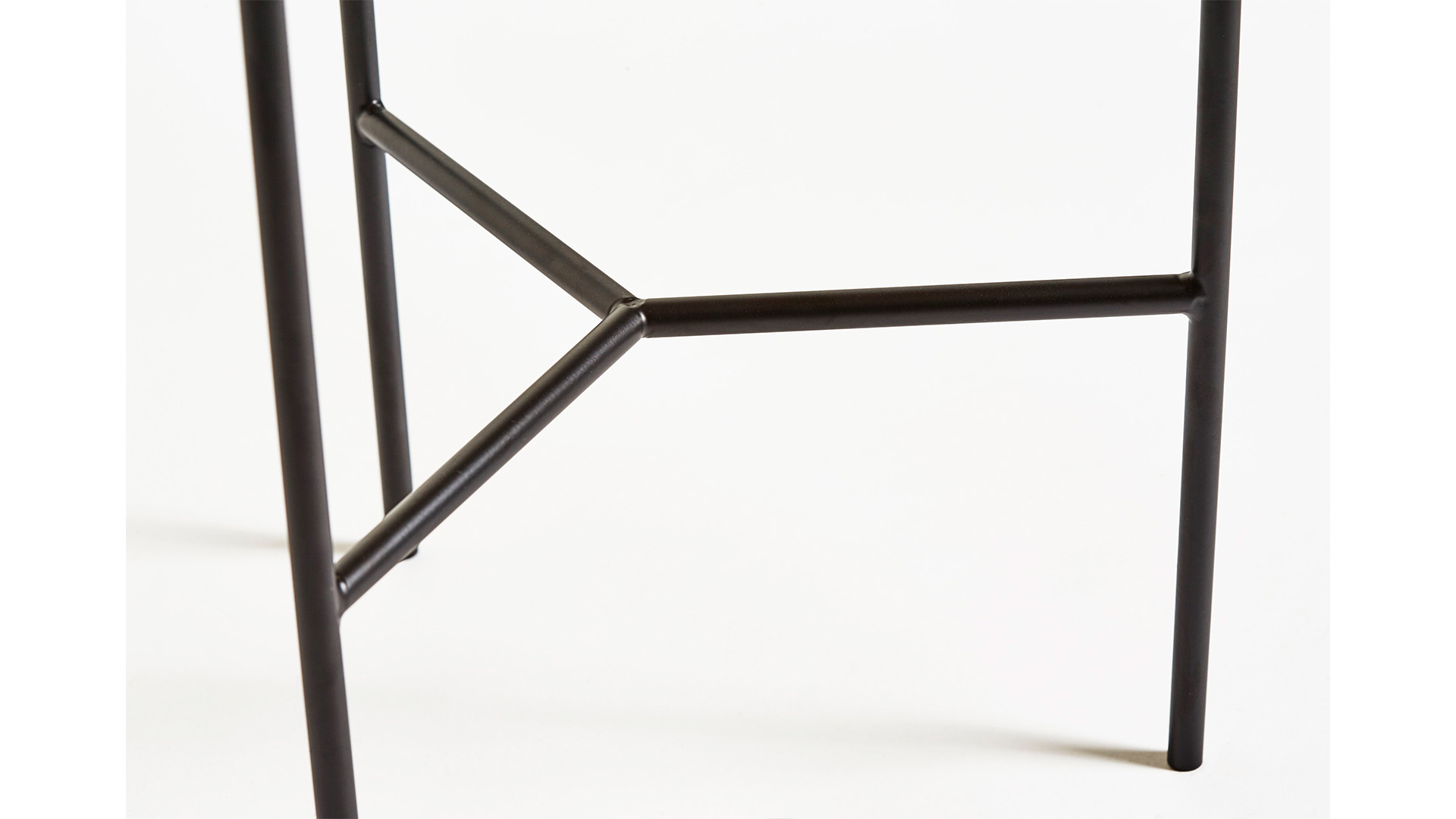 Tribeca soffbord oljad rustik ek/svart 80cm