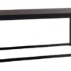 Acero soffbord svart/svart 120cm