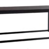 Acero soffbord svart/svart 120cm