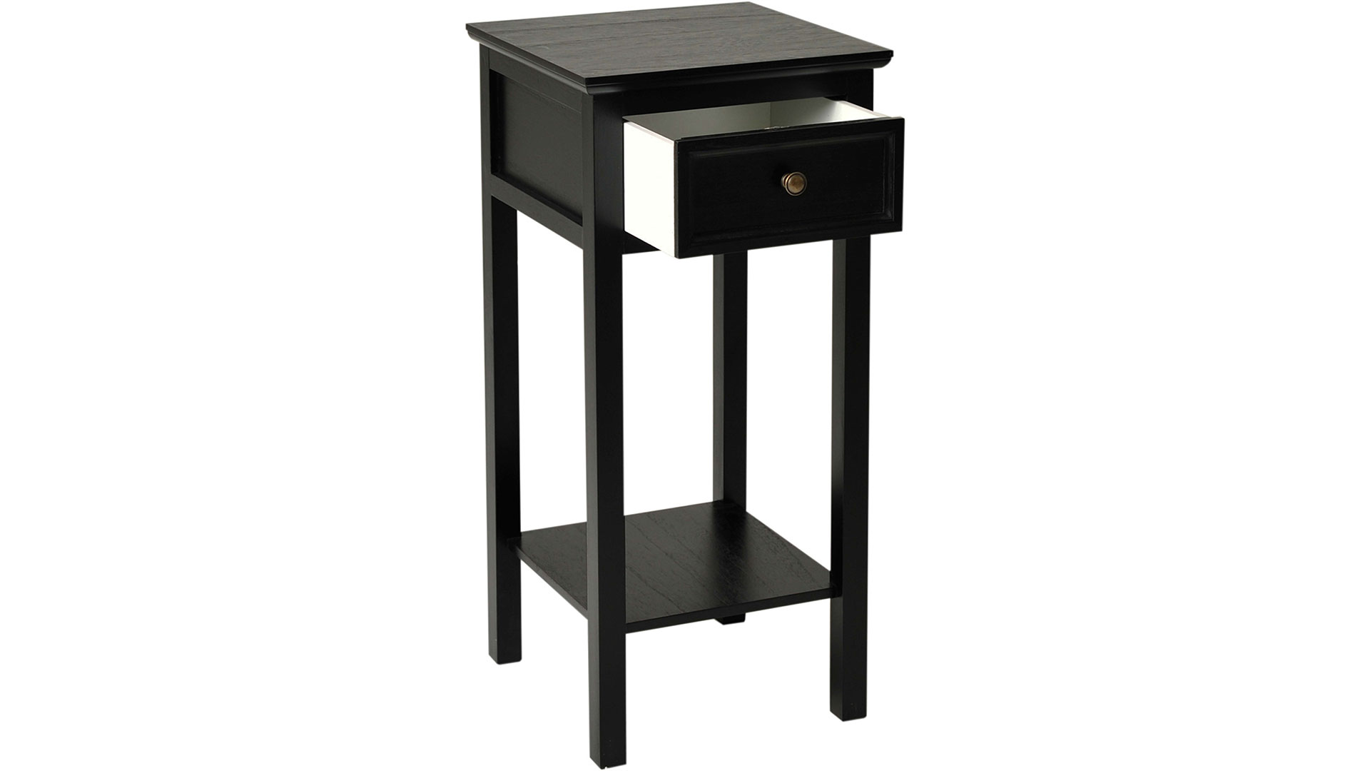 Bristol sängbord antiksvart