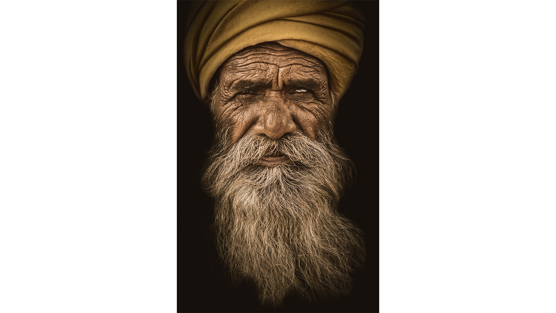 Blind people tavla 80x120cm