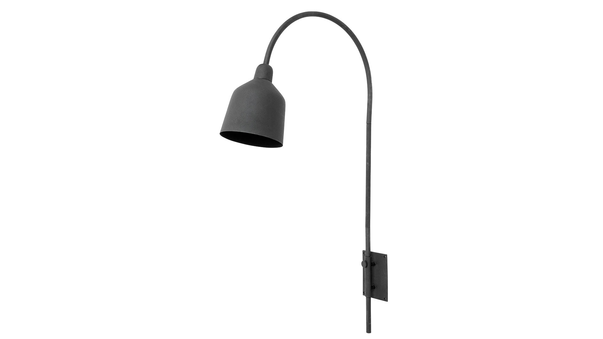 City vägglampa järn