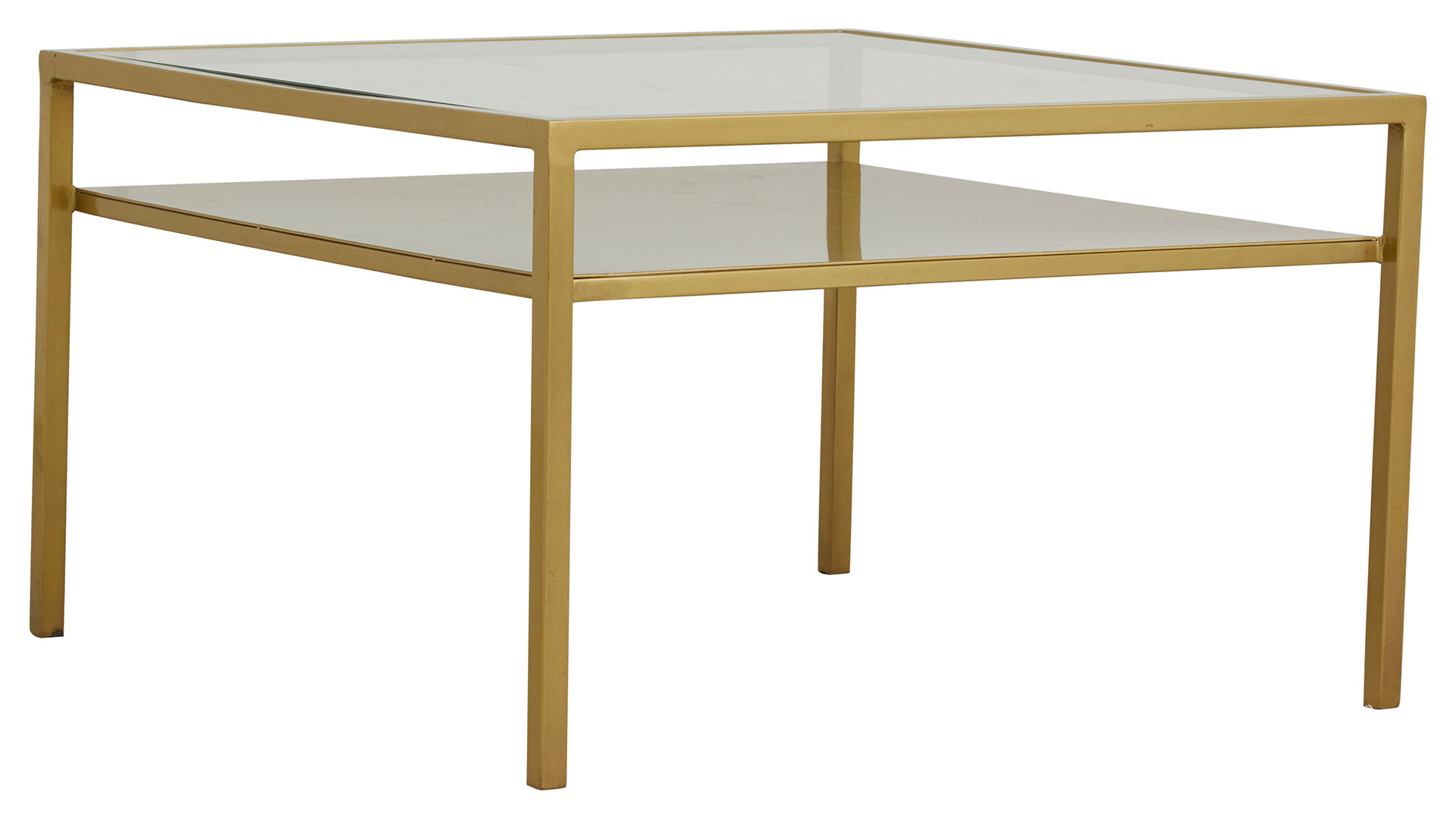 Etne soffbord järn/glas