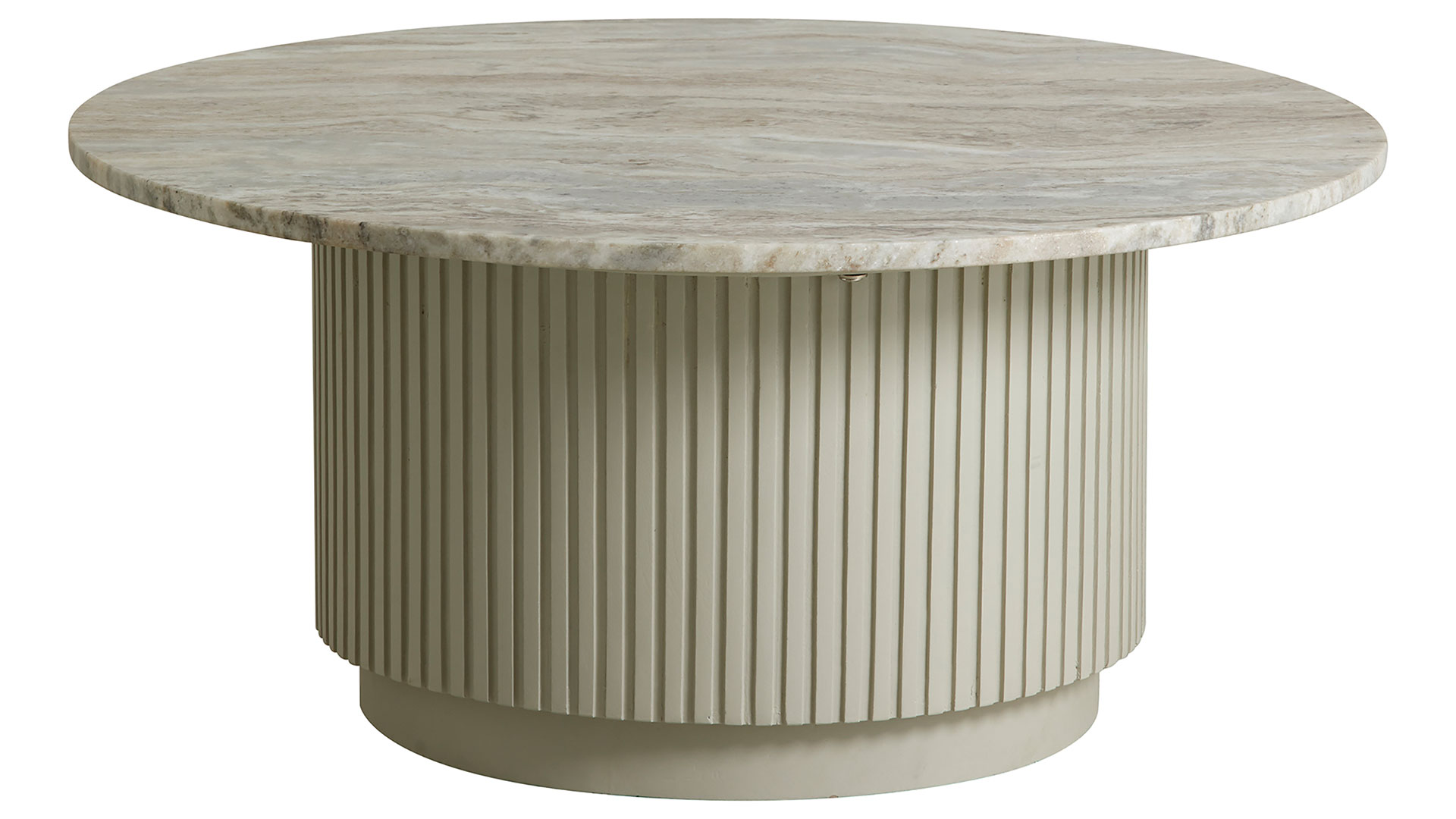 Erie soffbord ivory/marmor 90cm