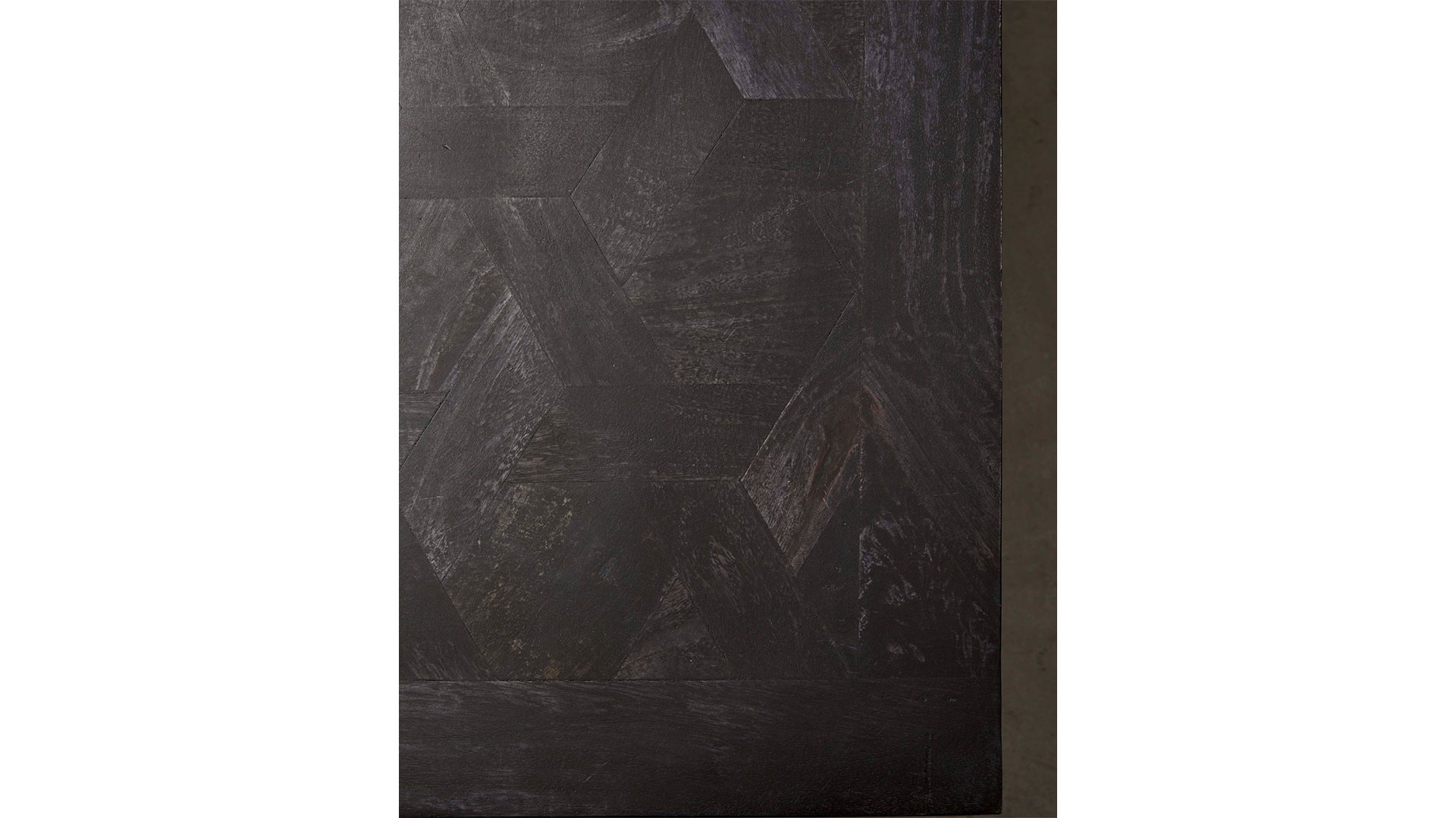 Hau matbord svart 200cm