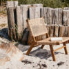 Vasai loungestol ute natur