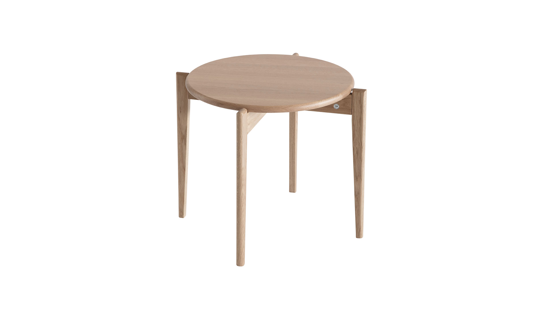 Tilia sidobord vitpigm. ek 51cm H41