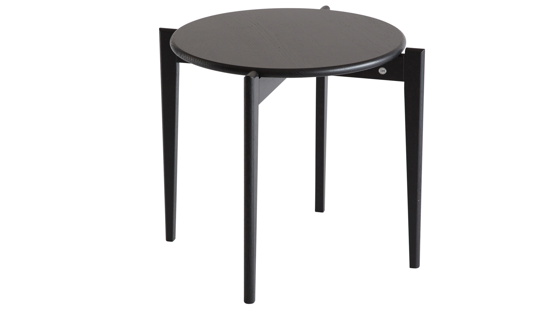 Tilia sidobord svart 51cm H48