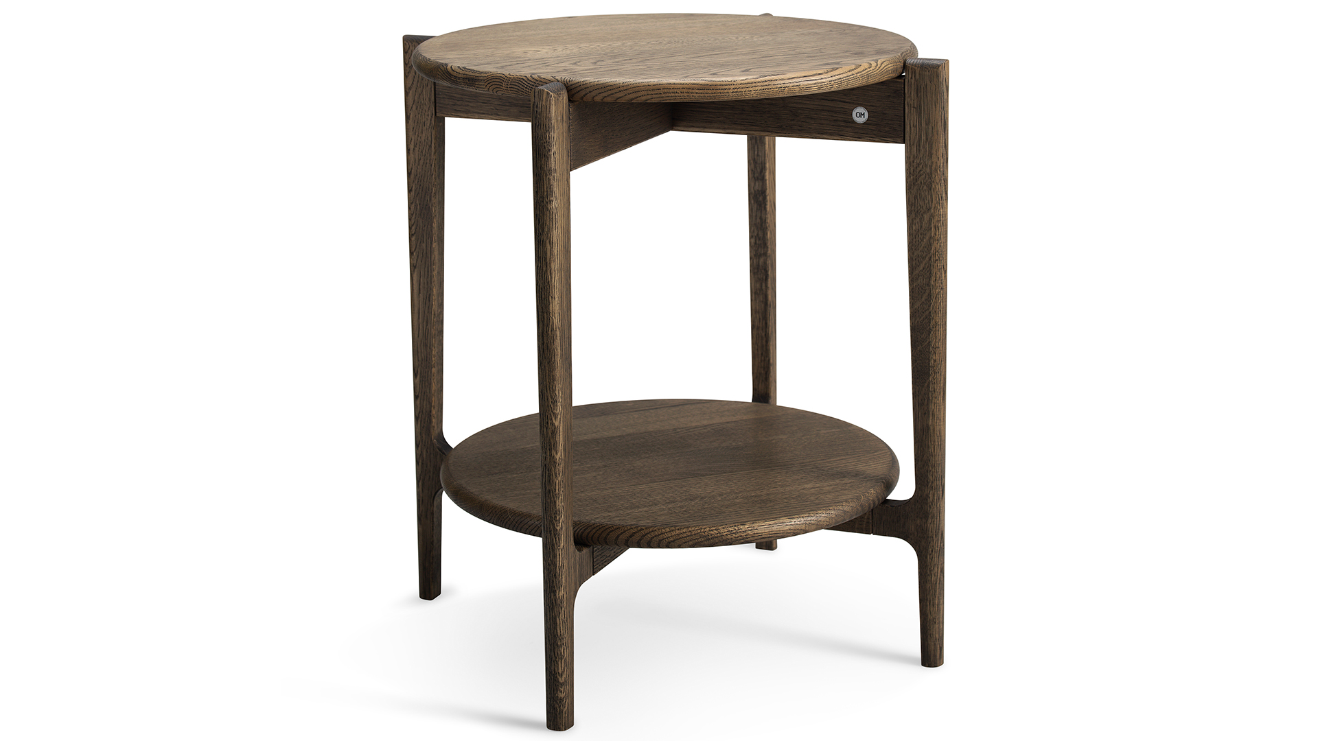 Leia fåtöljbord rökt ek