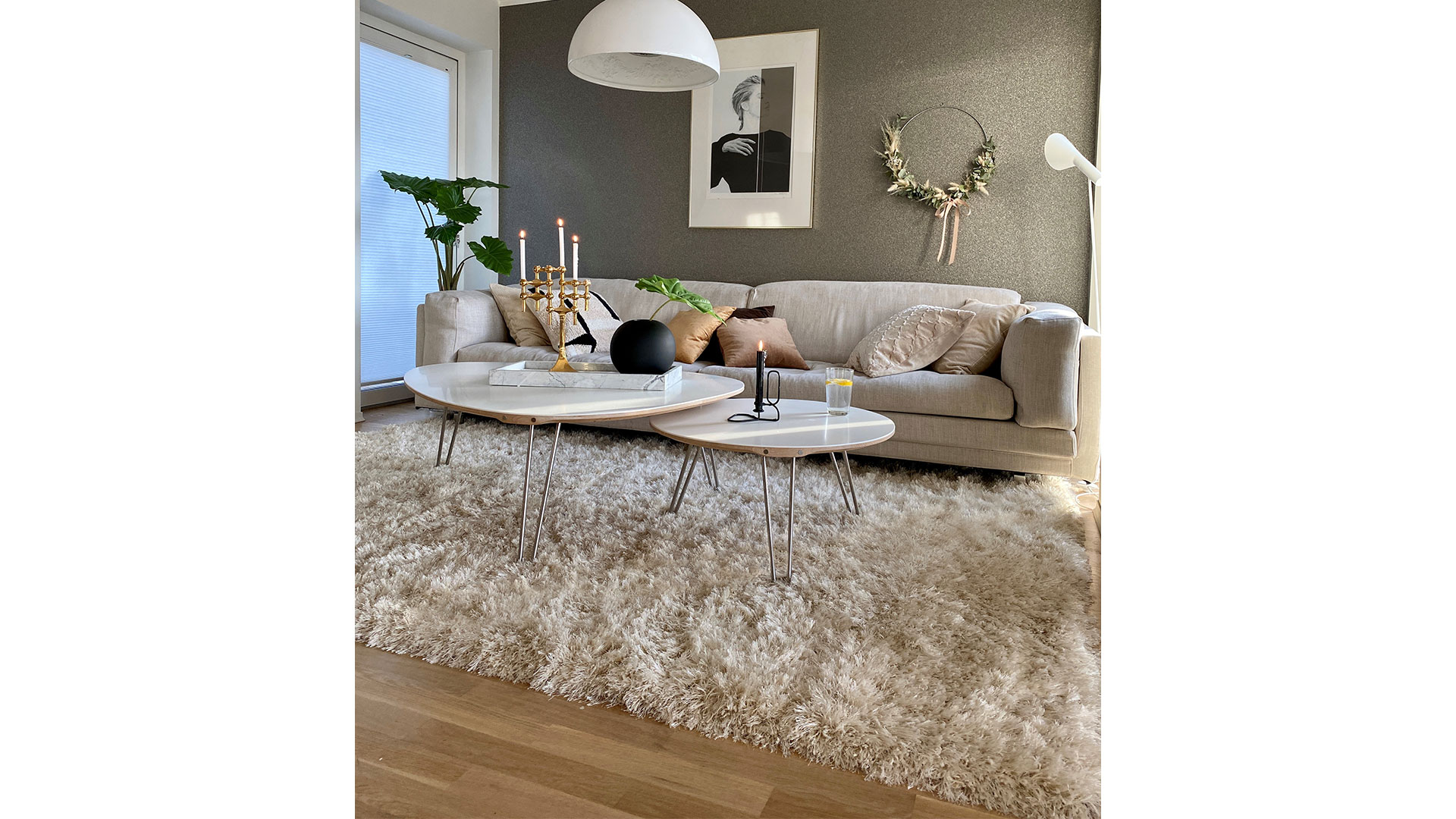 Rhapsody matta sand 200x290cm