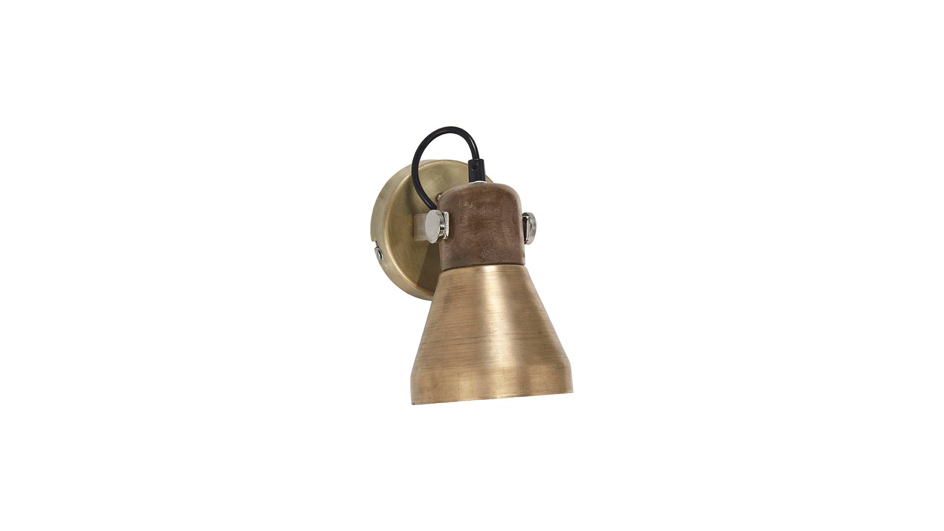 PR_Home_1372002_1 Ashby Spotlight Vägglampa Guld