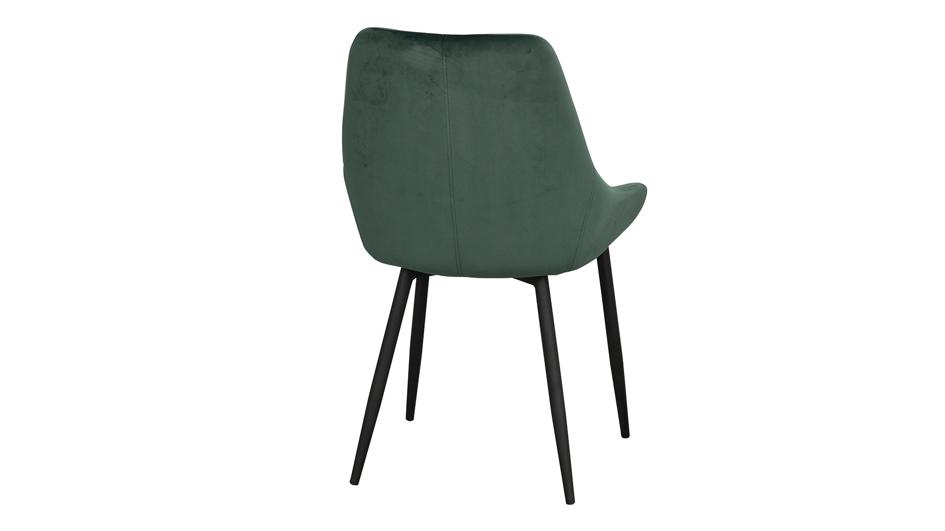 Sierra stol sammet grön