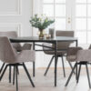 ROW-110531_4 Norwell karmstol med snurr beige/svart
