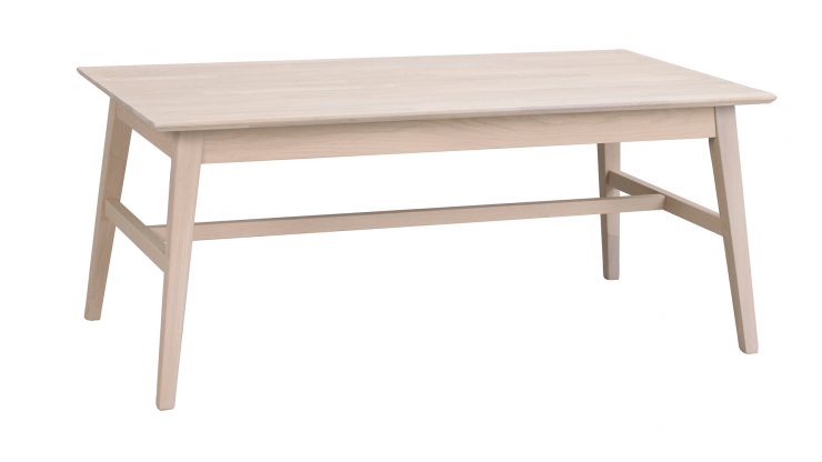 Filippa soffbord vitpigm. ek 130cm