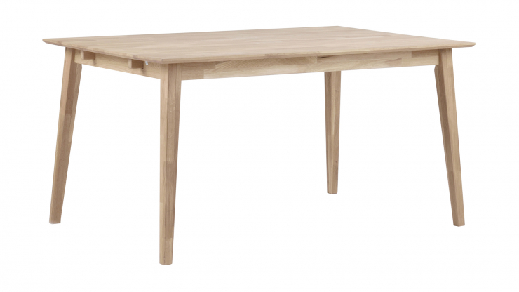 Filippa matbord vitpigm. ek 140cm