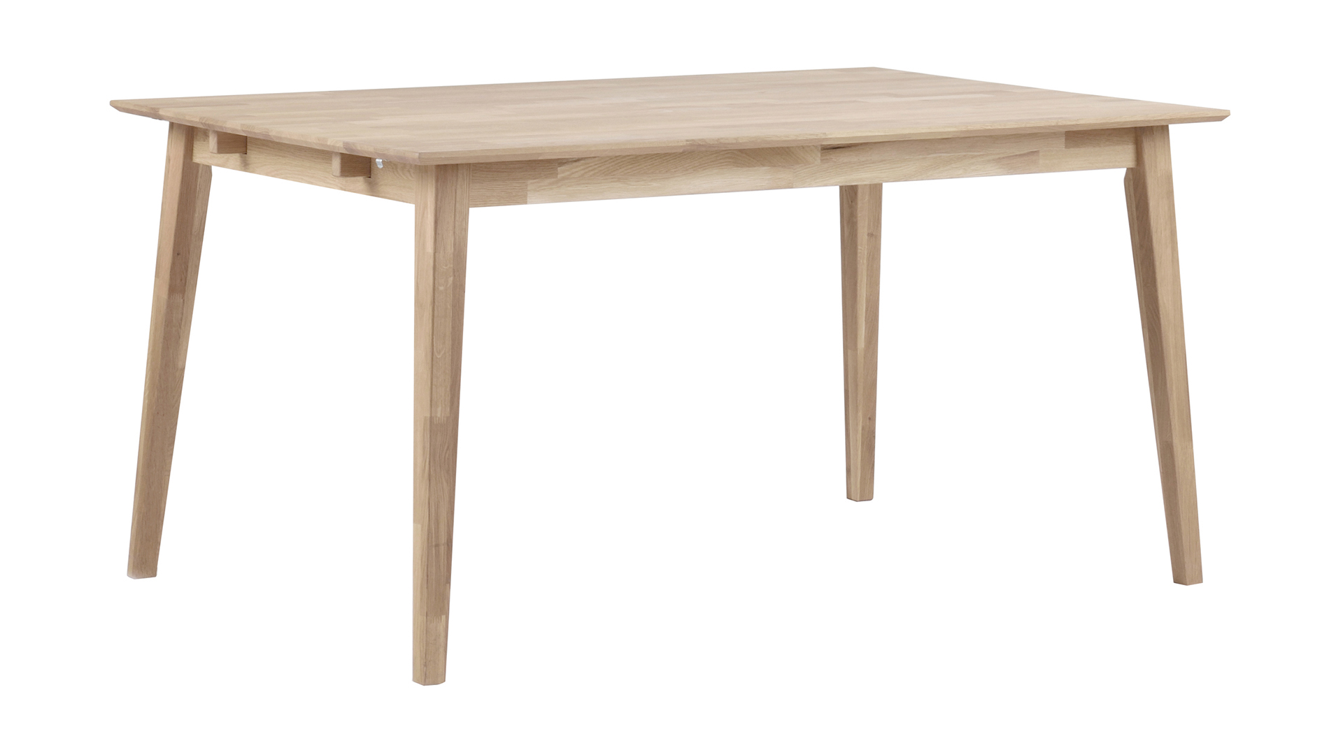 Filippa matbord vitpigm. ek 140cm