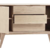 Filippa sideboard vitpigm. ek 122cm