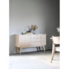 Filippa sideboard vitpigm. ek 122cm