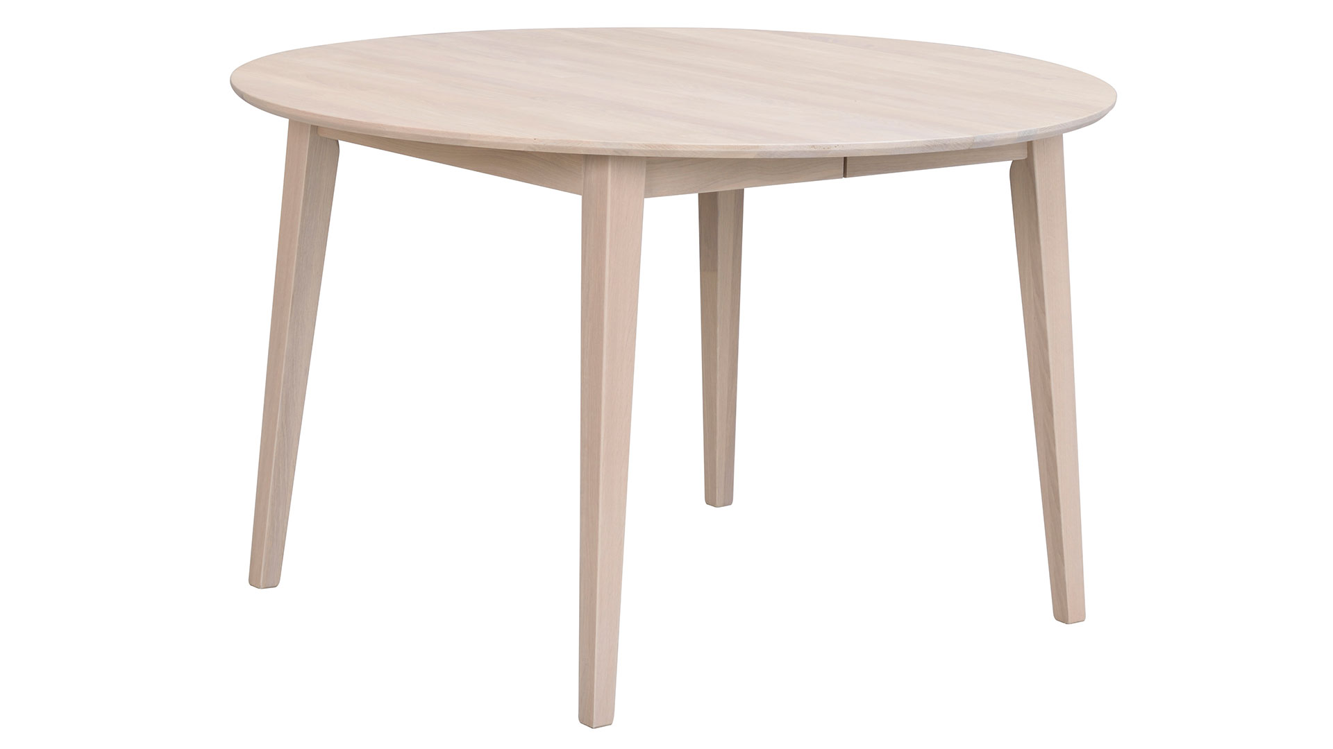 Filippa matbord vitpigm. ek 120/165cm