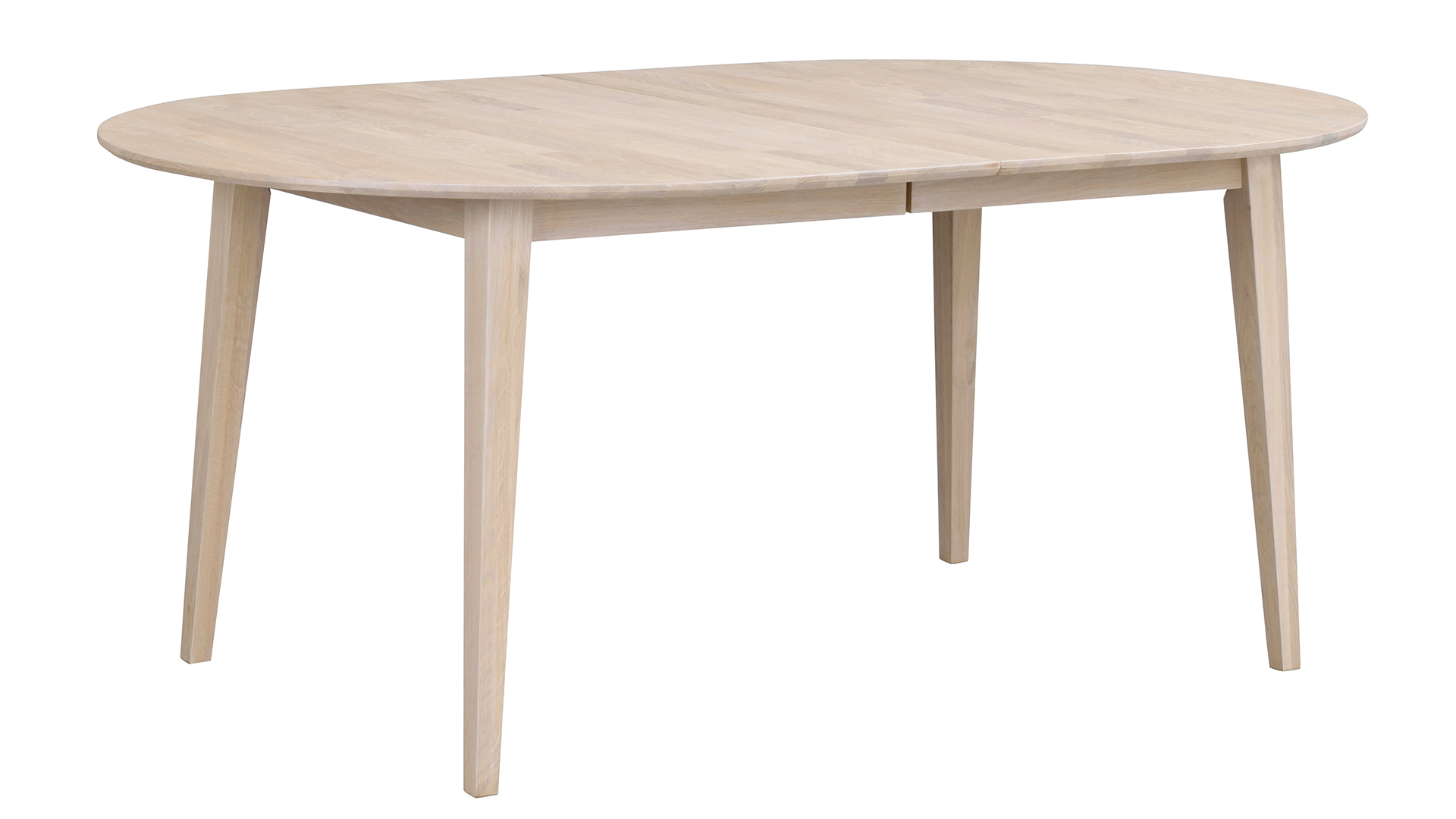 Filippa ovalt matbord vitpigm. ek 170cm