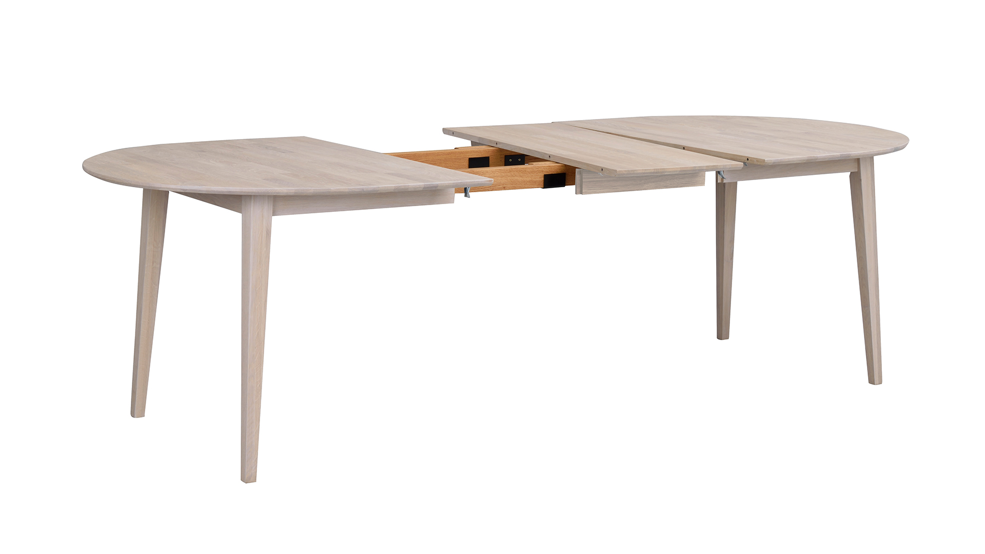 Filippa ovalt matbord vitpigm. ek 170cm