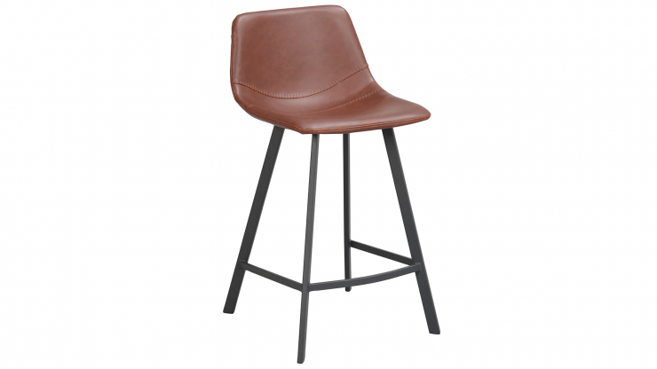 Auburn barstol brun