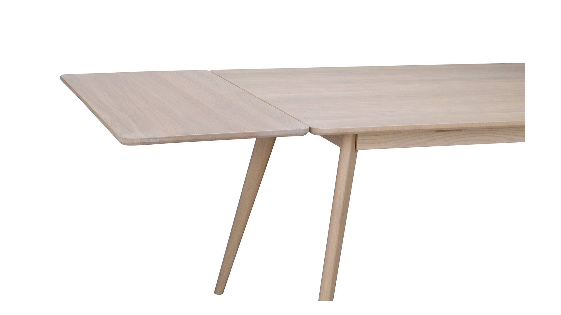 Yumi matbord vitpigm. ek 190cm