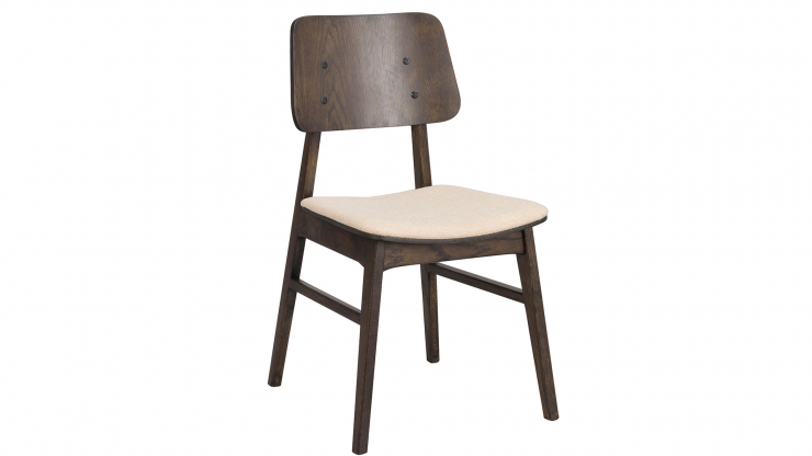 Nagano stol brun/beige