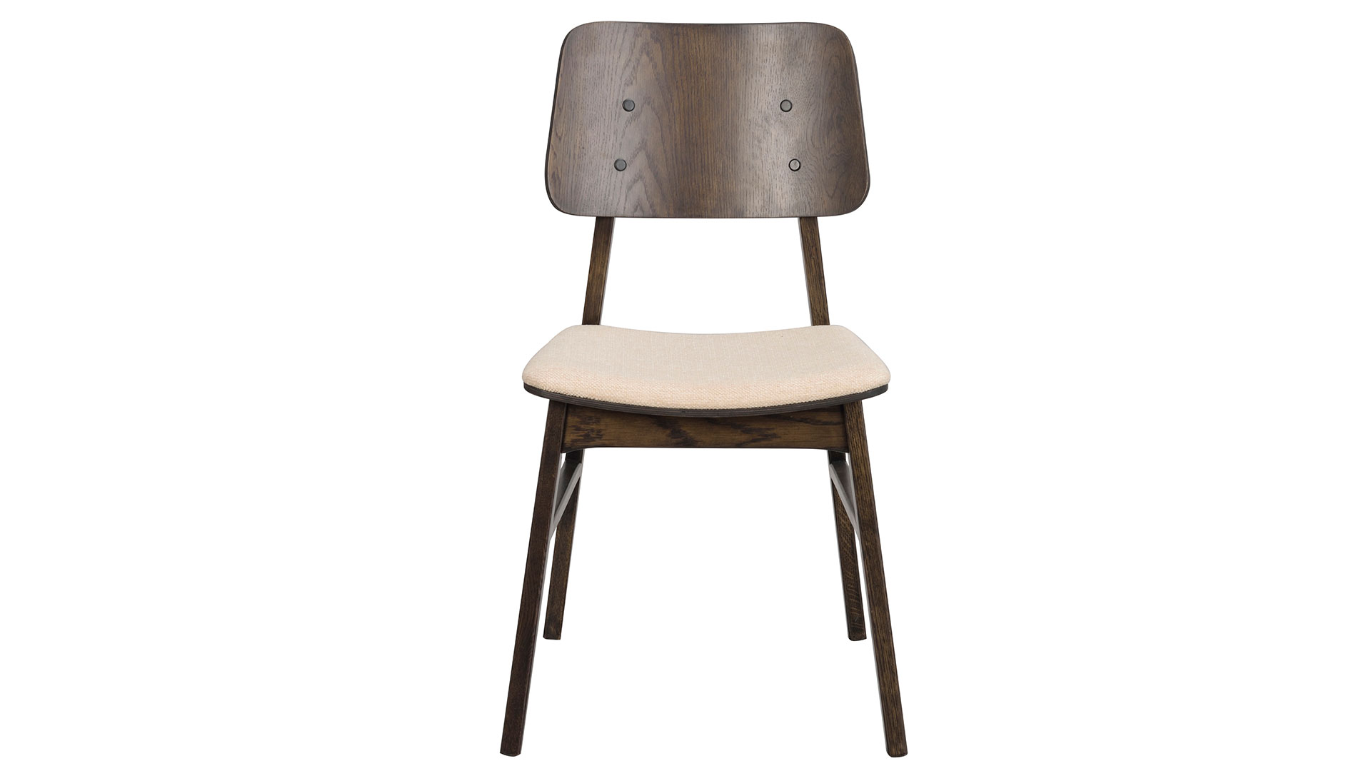 Nagano stol brun/beige