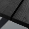 Carradale matbord svart a-ben 220cm