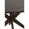 Calverton runt matbord brun