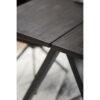 Carradale matbord brun/svart v-ben 170cm