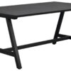 Carradale matbord svart a-ben 170cm