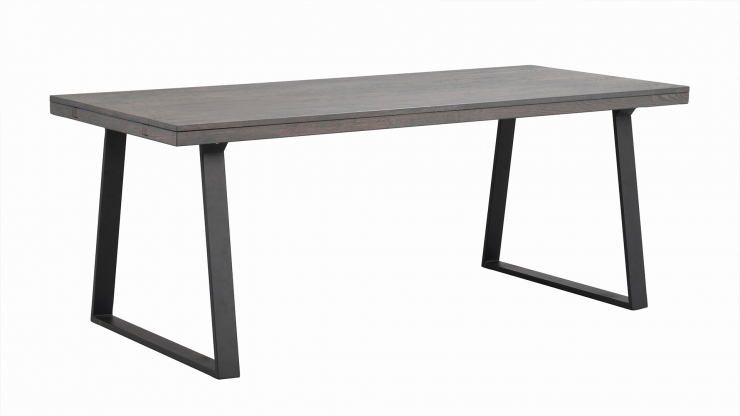 Brooklyn matbord U-ben smoke 220cm