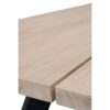 Fred matbord vitpigm. ek 240cm