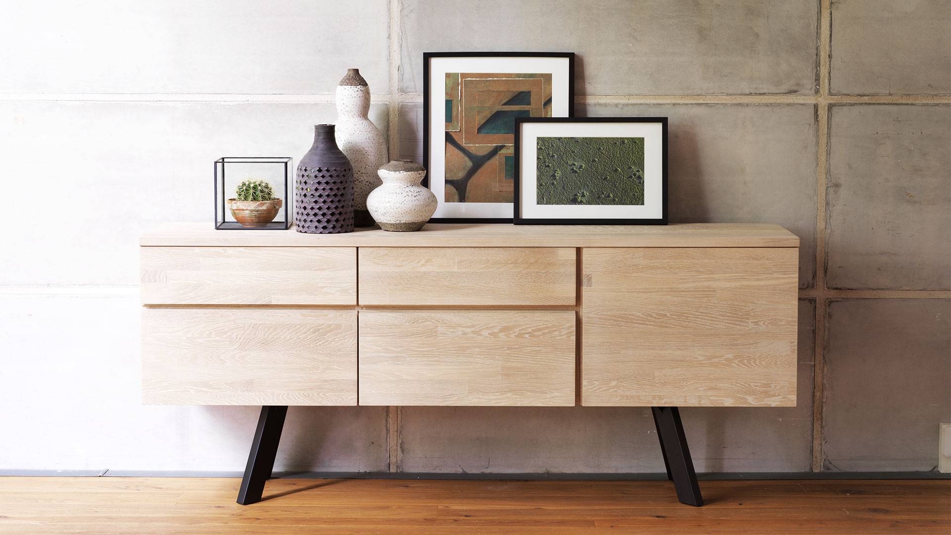 Fred sideboard vitpigm. ek