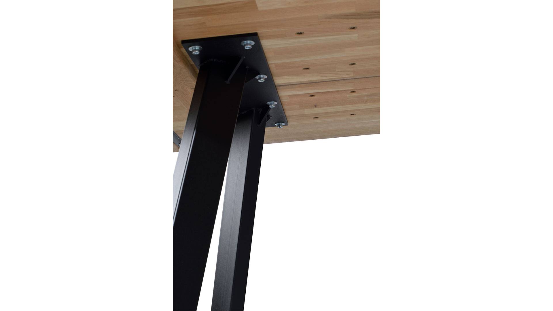 Fred matbord vitpigm. ek 170cm