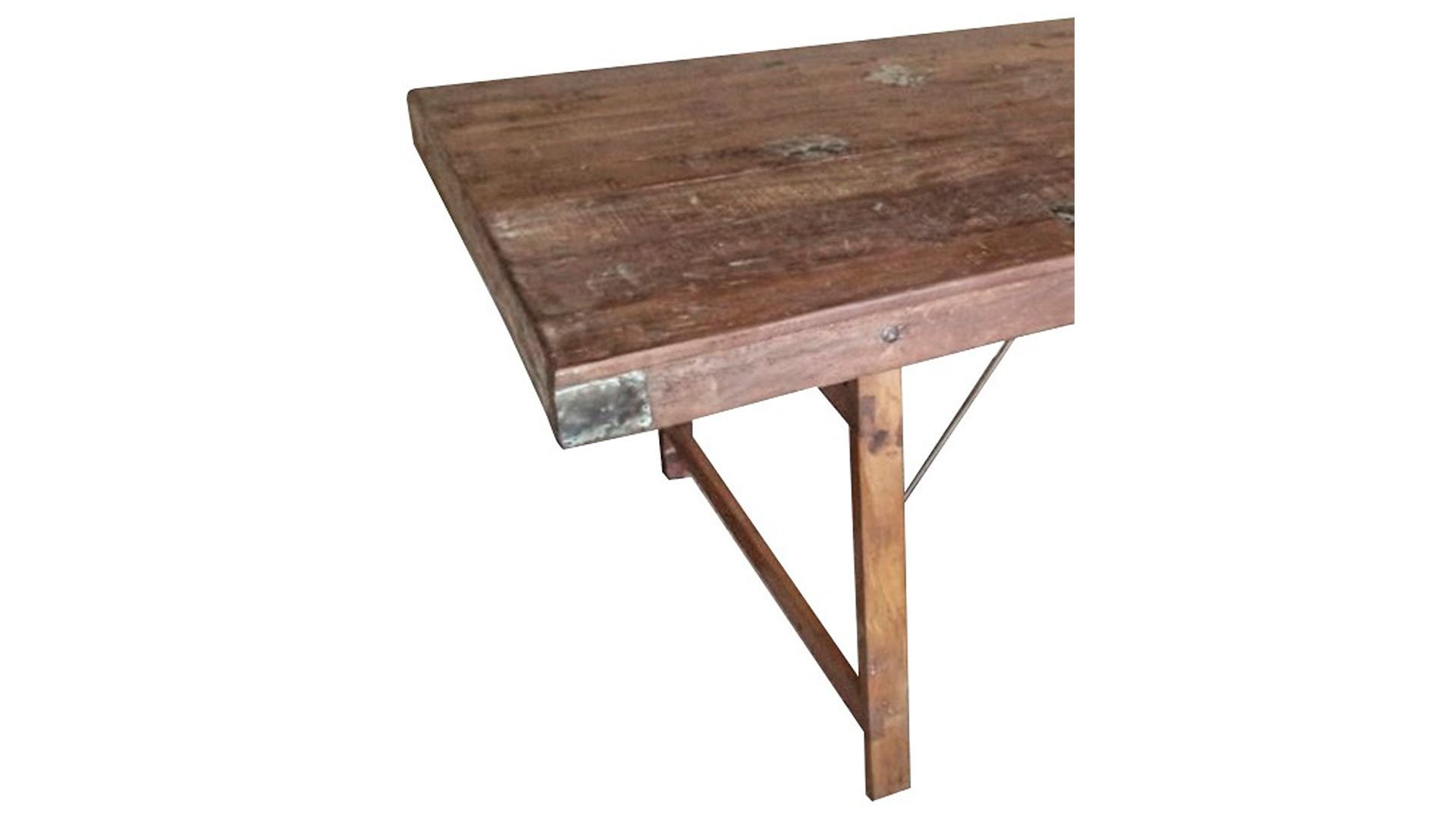 Frida rustikt matbord återvunnet trä 220cm