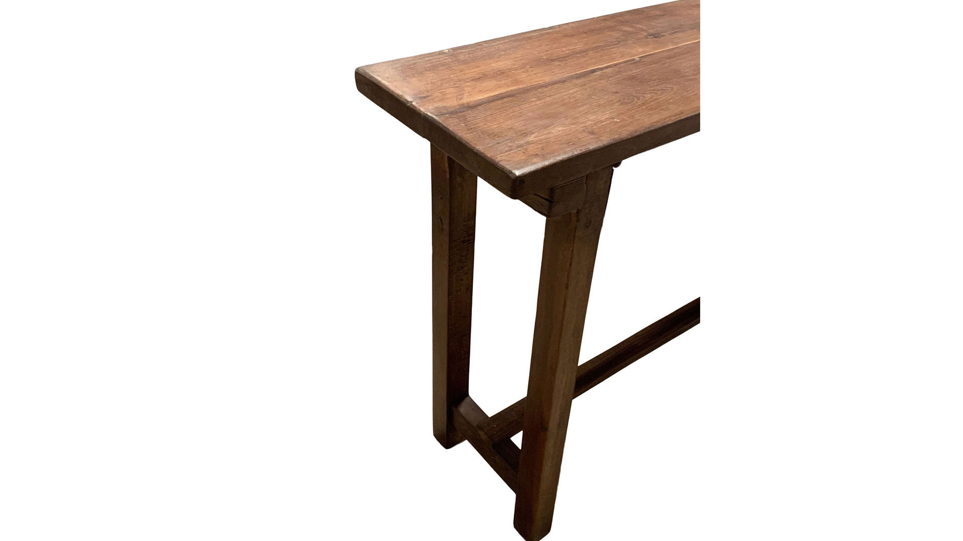 Peter avlastningsbord rustik mörk trä