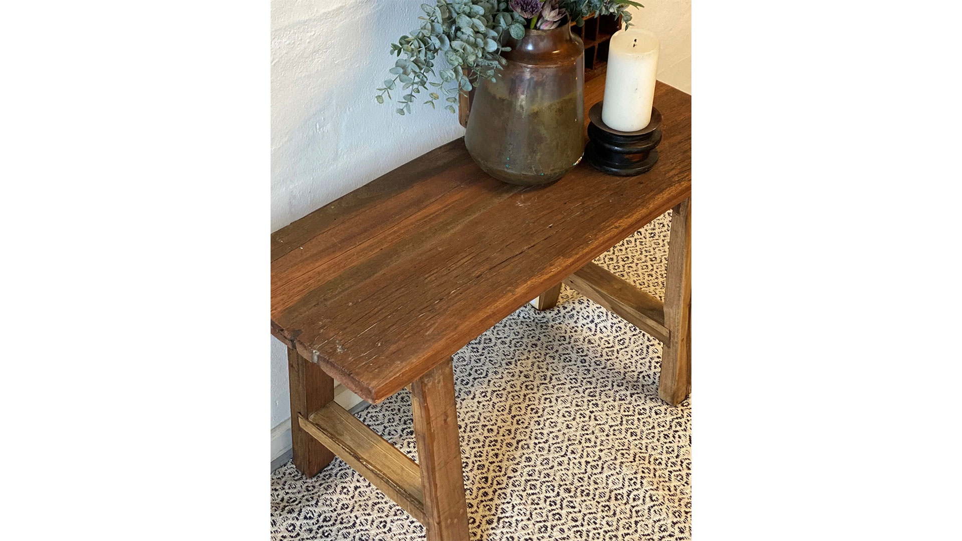 SN-361000_3 Oslo bänk rustik trä