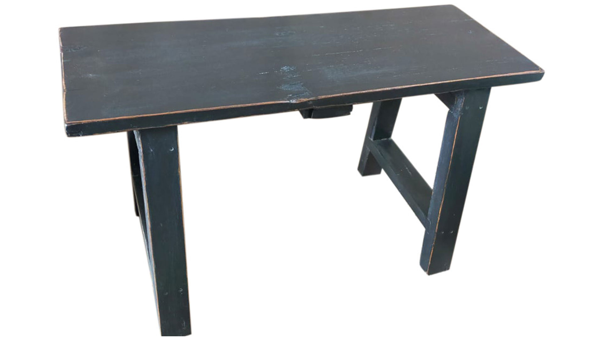 SN-361007_1 Boston pall/bänk rustik trä svart