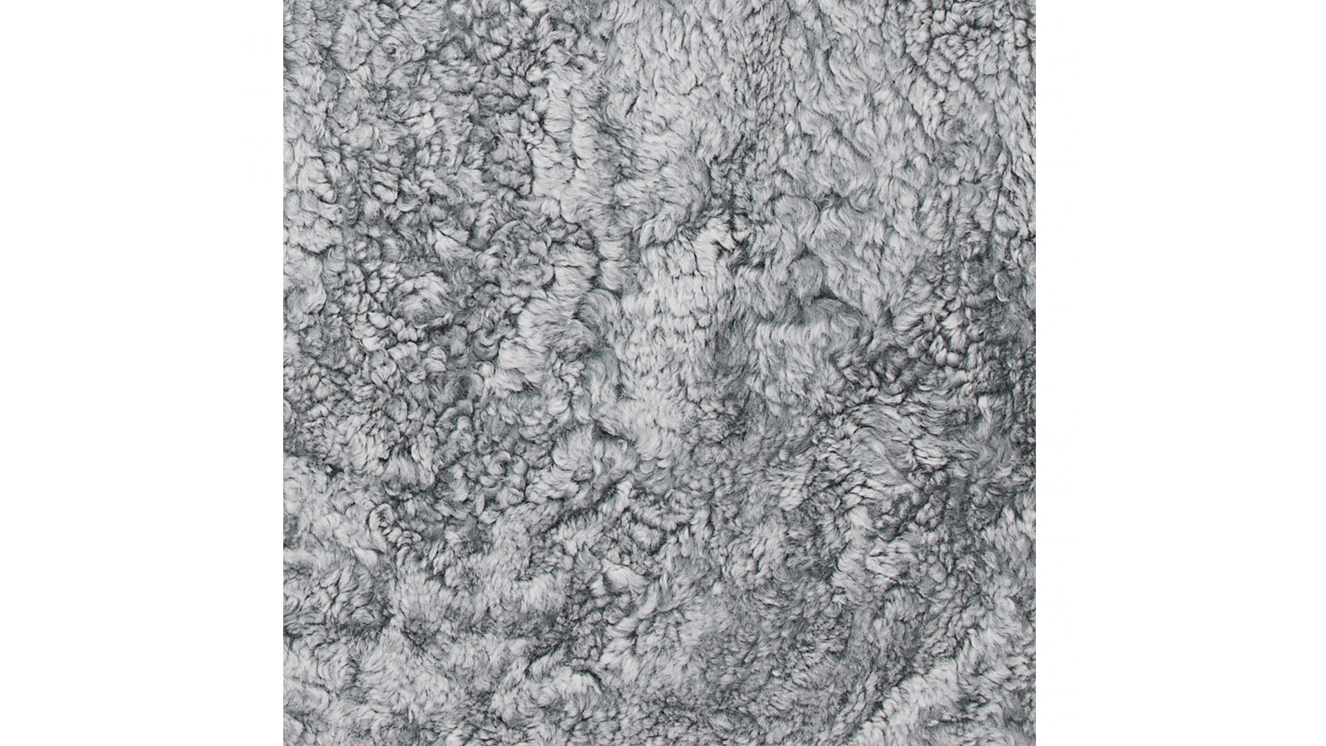 Curly pad sittdyna fårskinn charcoal 40x40cm