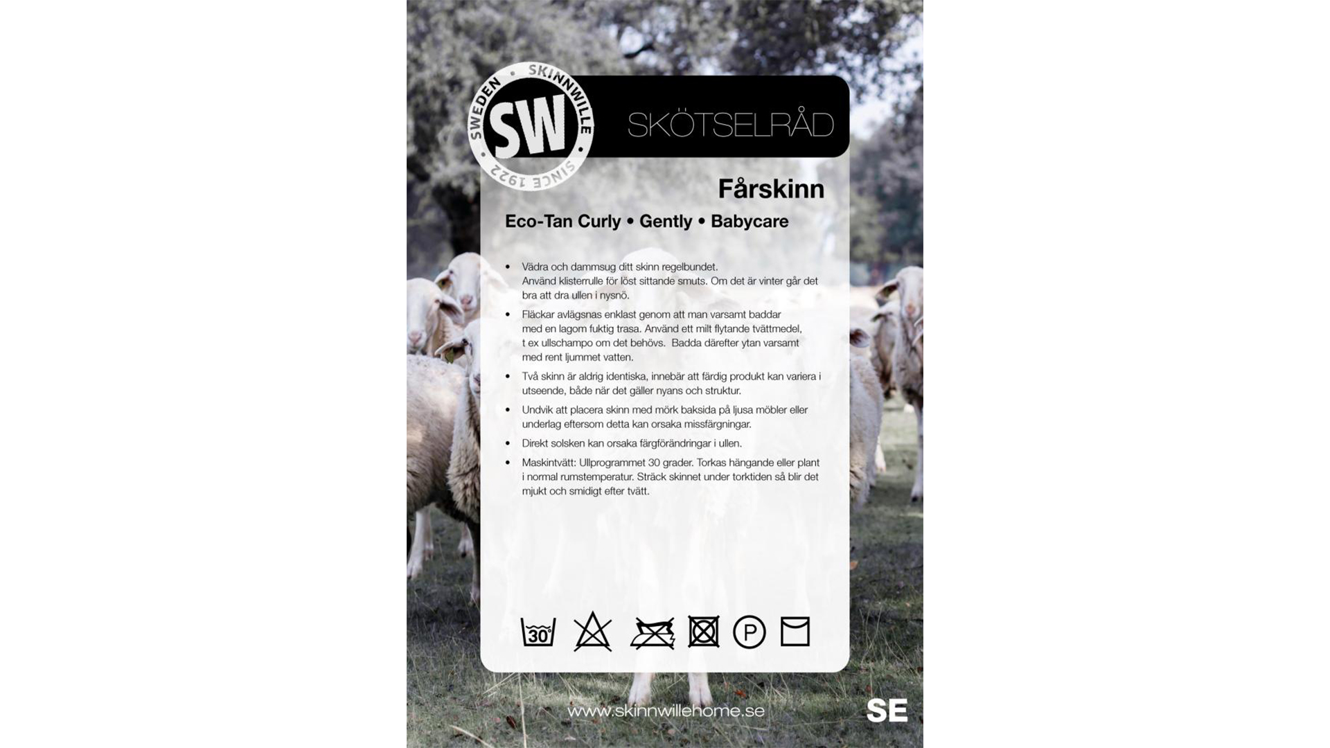 Curly pad sittdyna fårskinn light brown 40x40cm