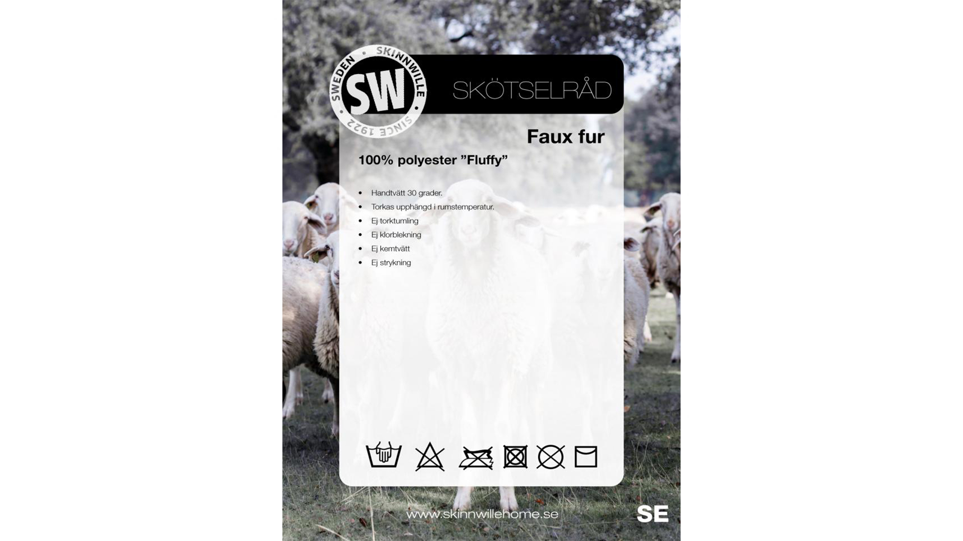 Fluffy pläd fuskpäls taupe